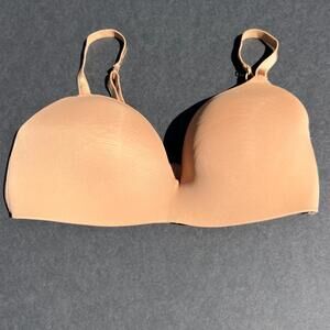 Auden The Bliss Nude Wireless Women's Bra 34D